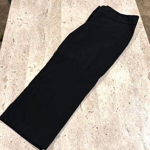 Express Black Cropped Editor pants size 10. EUC